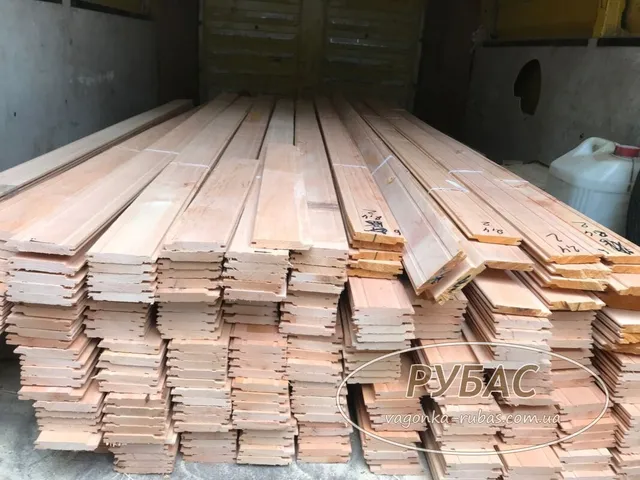Купить 2х стороння вагонка з вільхи в Киеве с доставкой по Киевской области